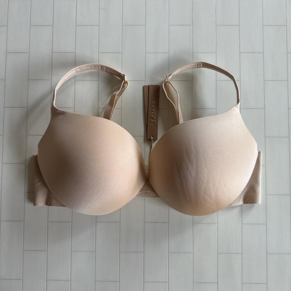 NWT SKIMS Ultimate Push Up Plunge Bra - Sand 38D